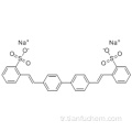 Benzenülfonik asit, 2,2 &#39;- ([1,1&#39;-bifenil] -4,4&#39;-diildi-2,1-etendiil) bis-, sodyum tuzu (1: 2) CAS 27344-41-8